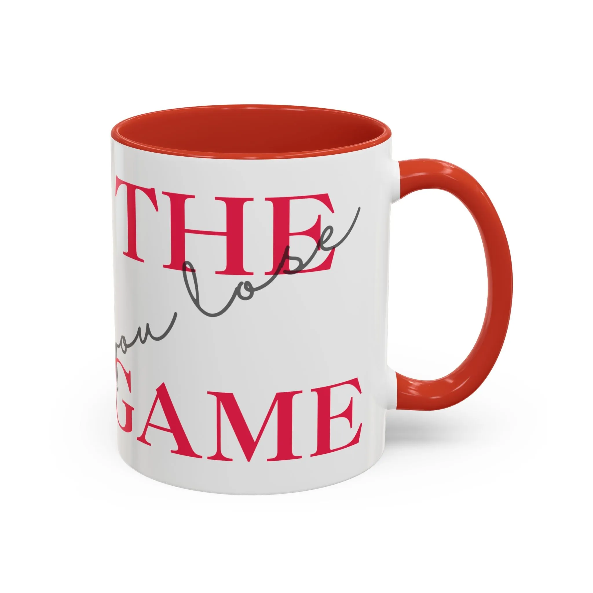 Motivational Accent Coffee Mug - 'The Game'