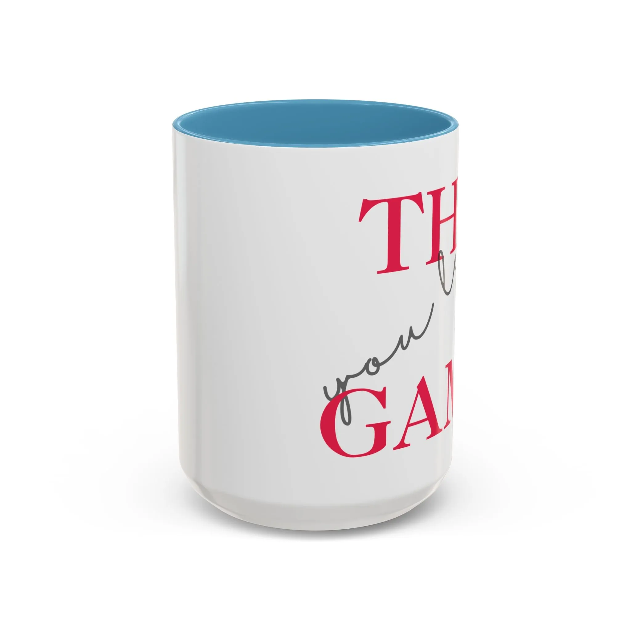 Motivational Accent Coffee Mug - 'The Game'