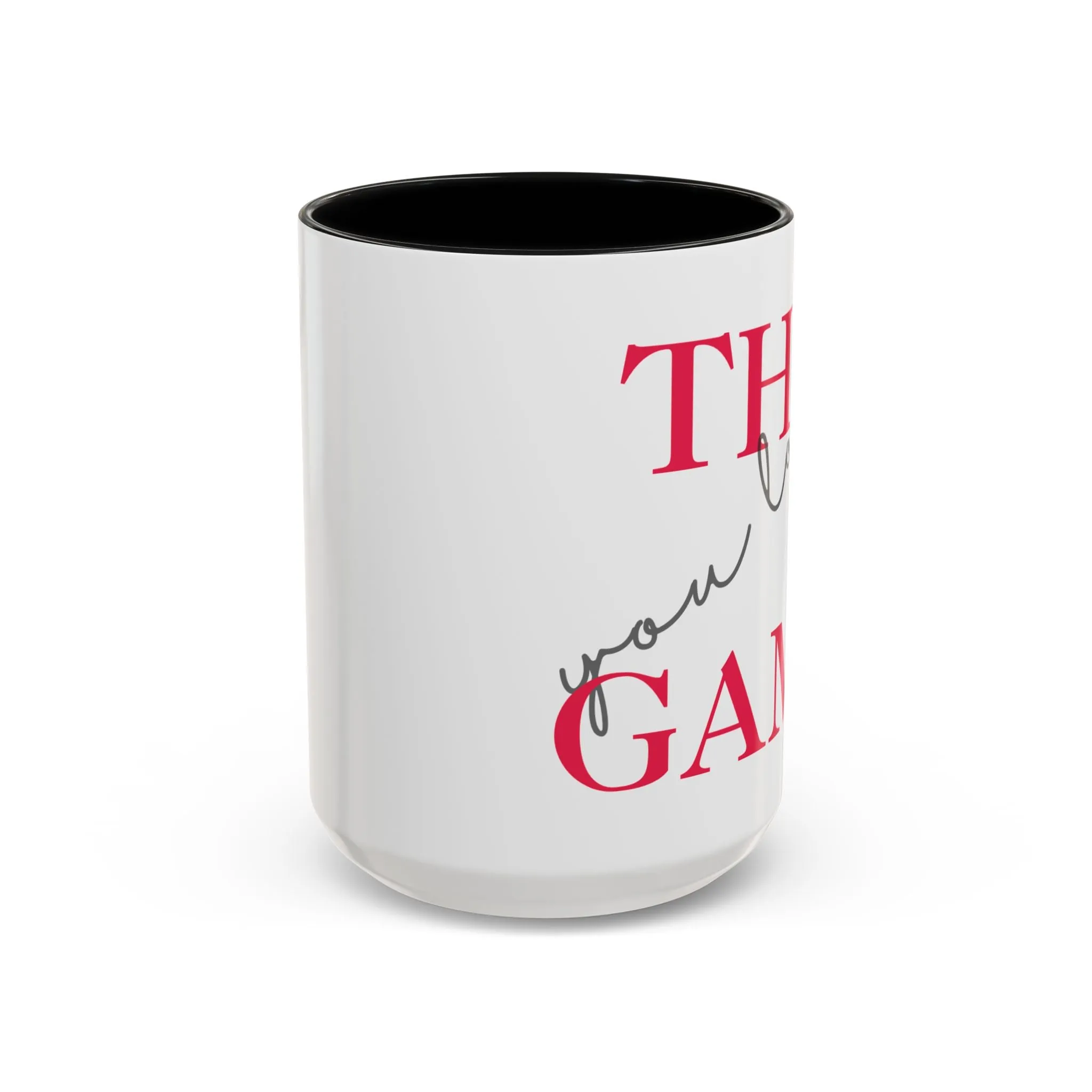 Motivational Accent Coffee Mug - 'The Game'