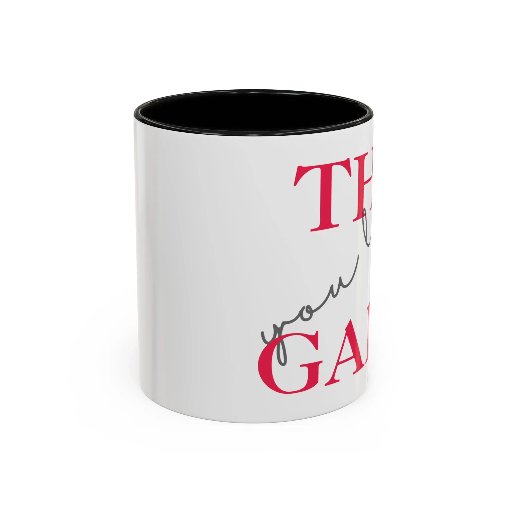 Motivational Accent Coffee Mug - 'The Game'