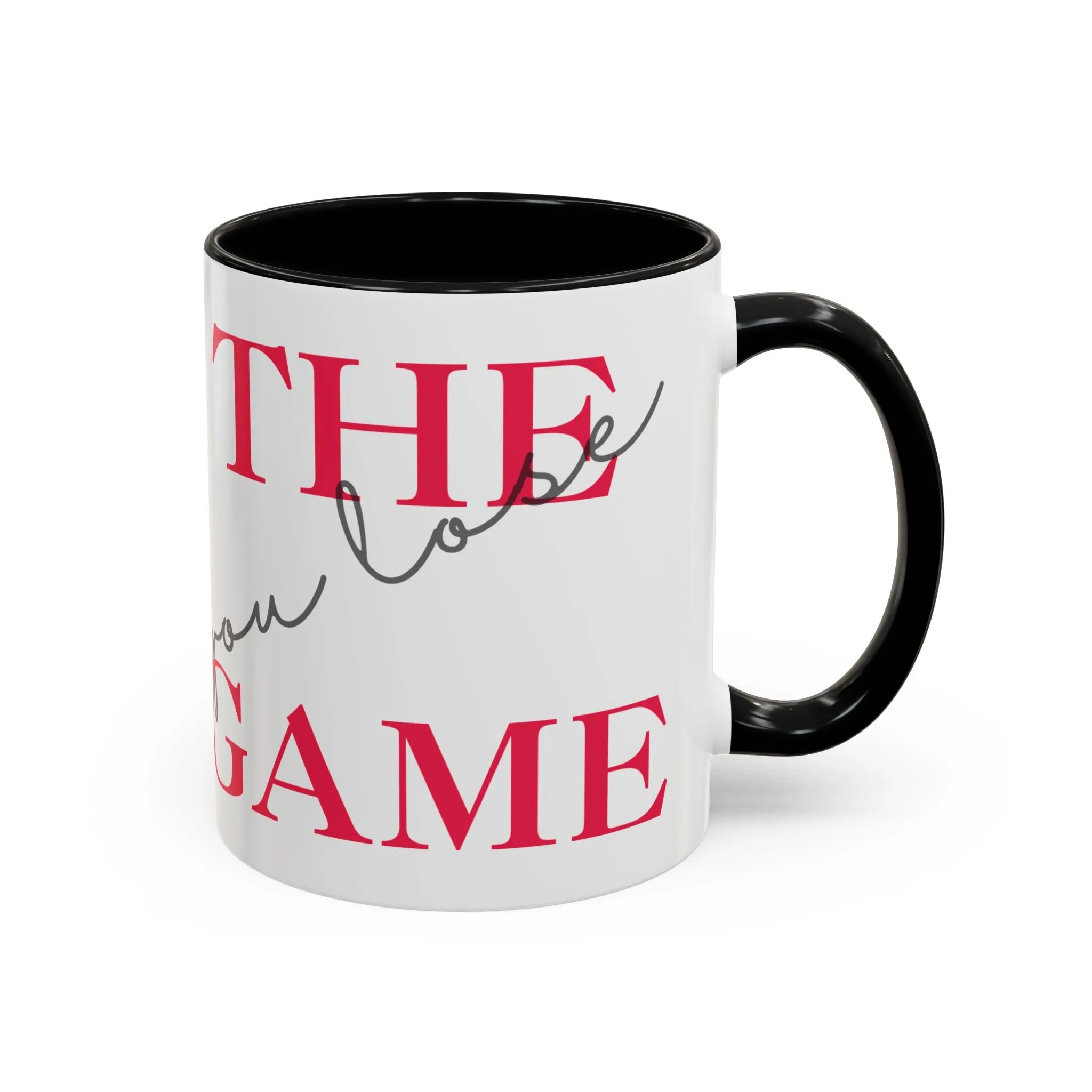 Motivational Accent Coffee Mug - 'The Game'