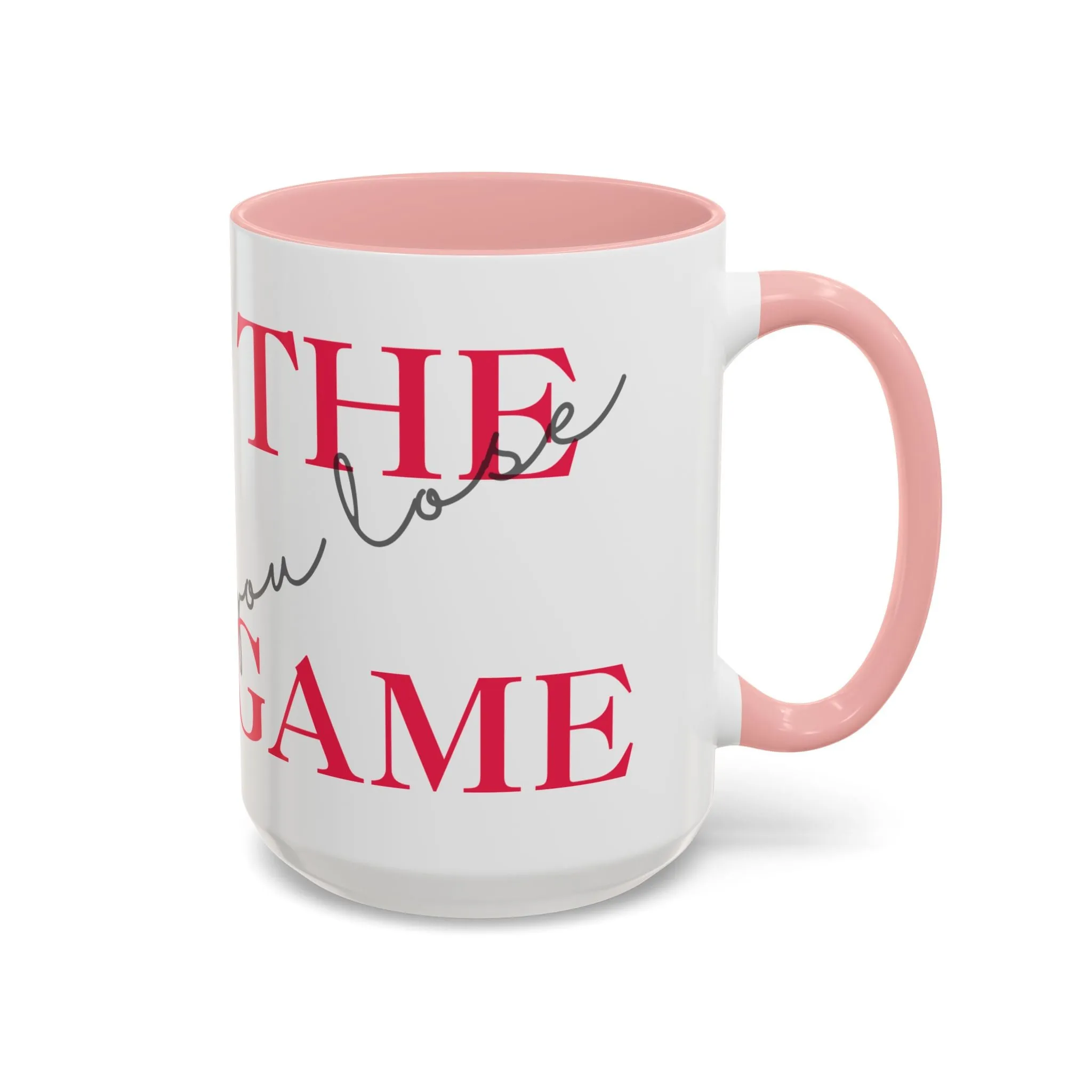 Motivational Accent Coffee Mug - 'The Game'