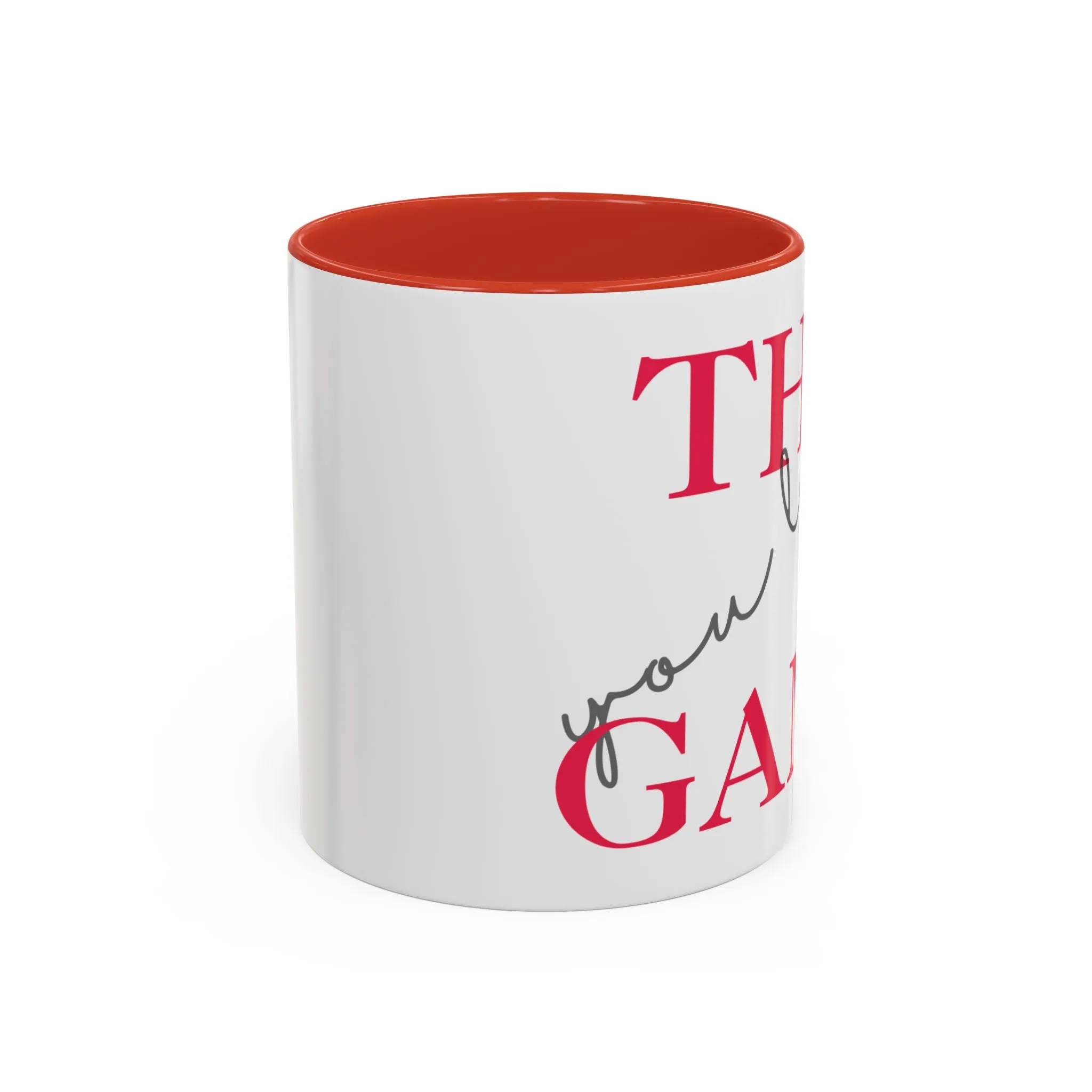 Motivational Accent Coffee Mug - 'The Game'