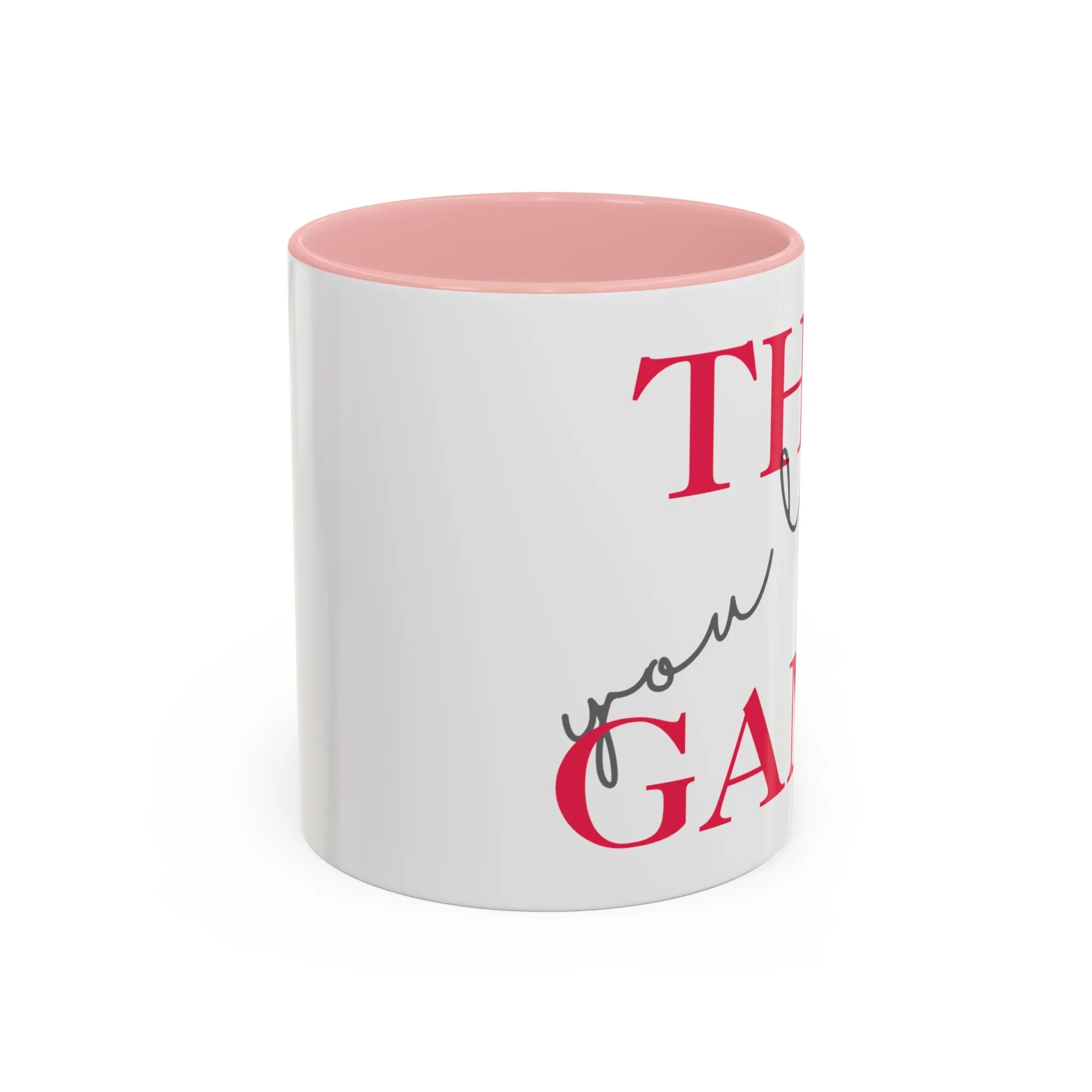 Motivational Accent Coffee Mug - 'The Game'