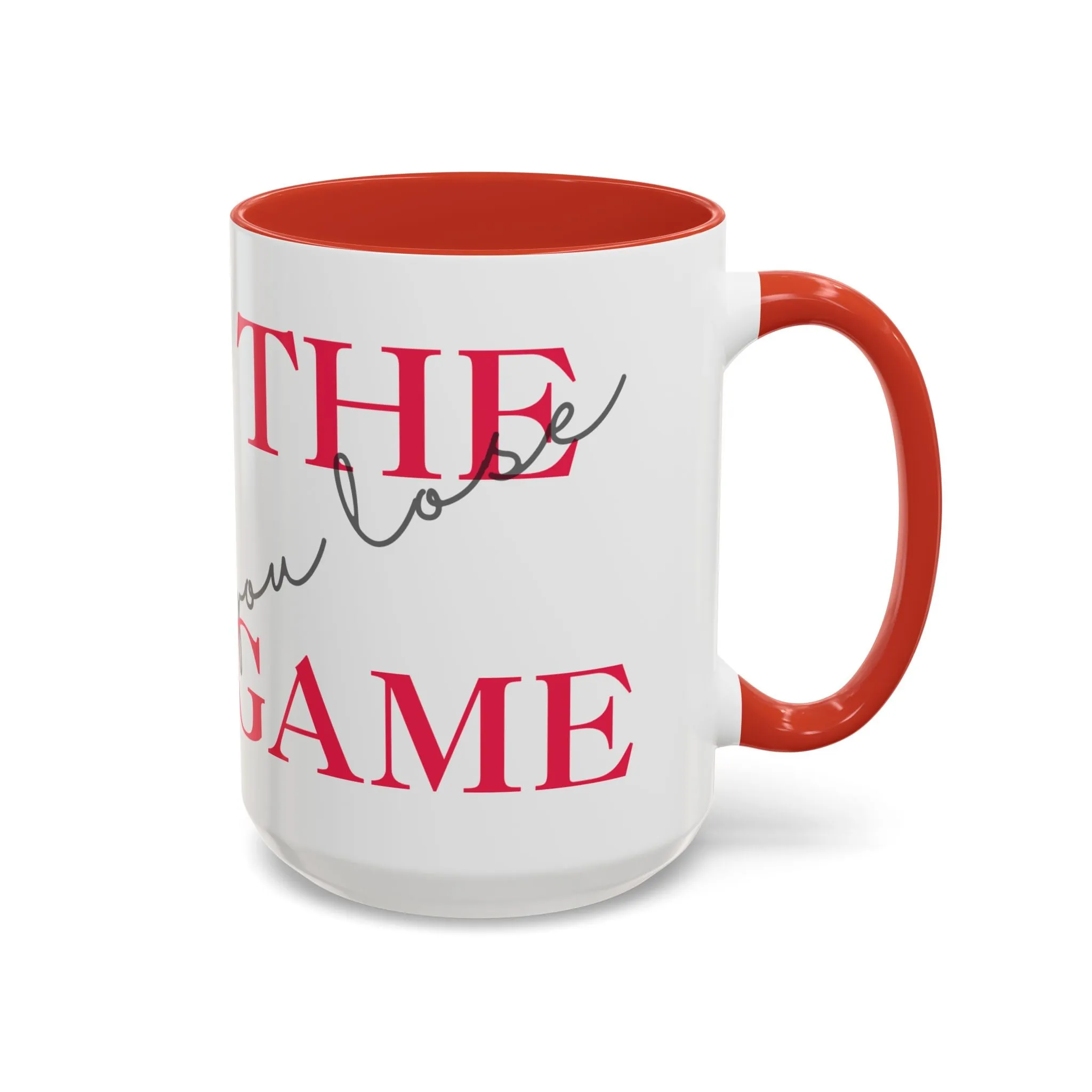 Motivational Accent Coffee Mug - 'The Game'