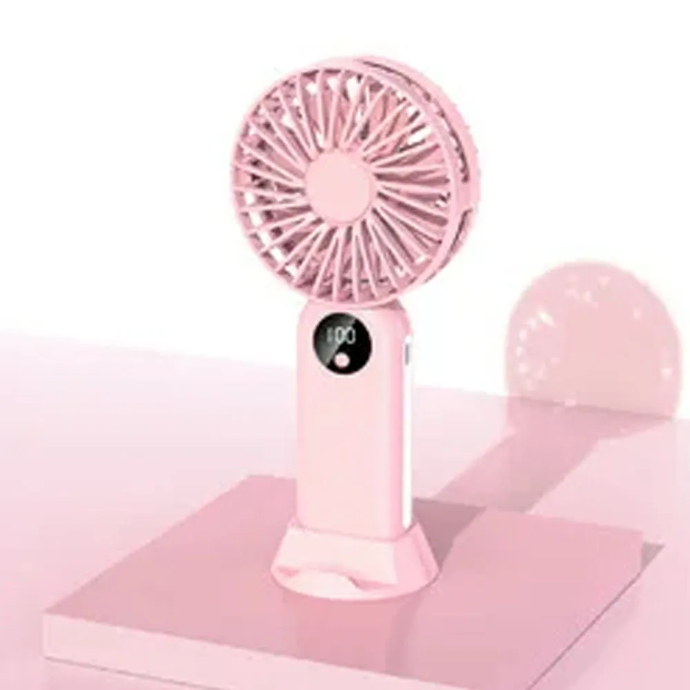 (NET) Mini Fan Portable Rechargeable Desktop Usb