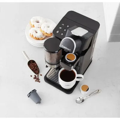 New - Cuisinart Single-Serve Grind and Brew - Black - DGB-2