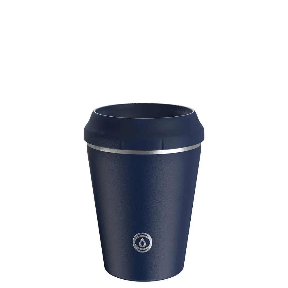 OPAL One and TOPL Flow360° / Stroll Reusable Cup - Navy (8oz) Bundle