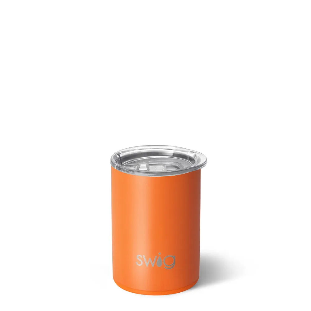 Orange Short Tumbler 12oz