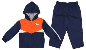 Outerstuff NFL Toddler Denver Broncos 2-Piece Windbreaker Outfit