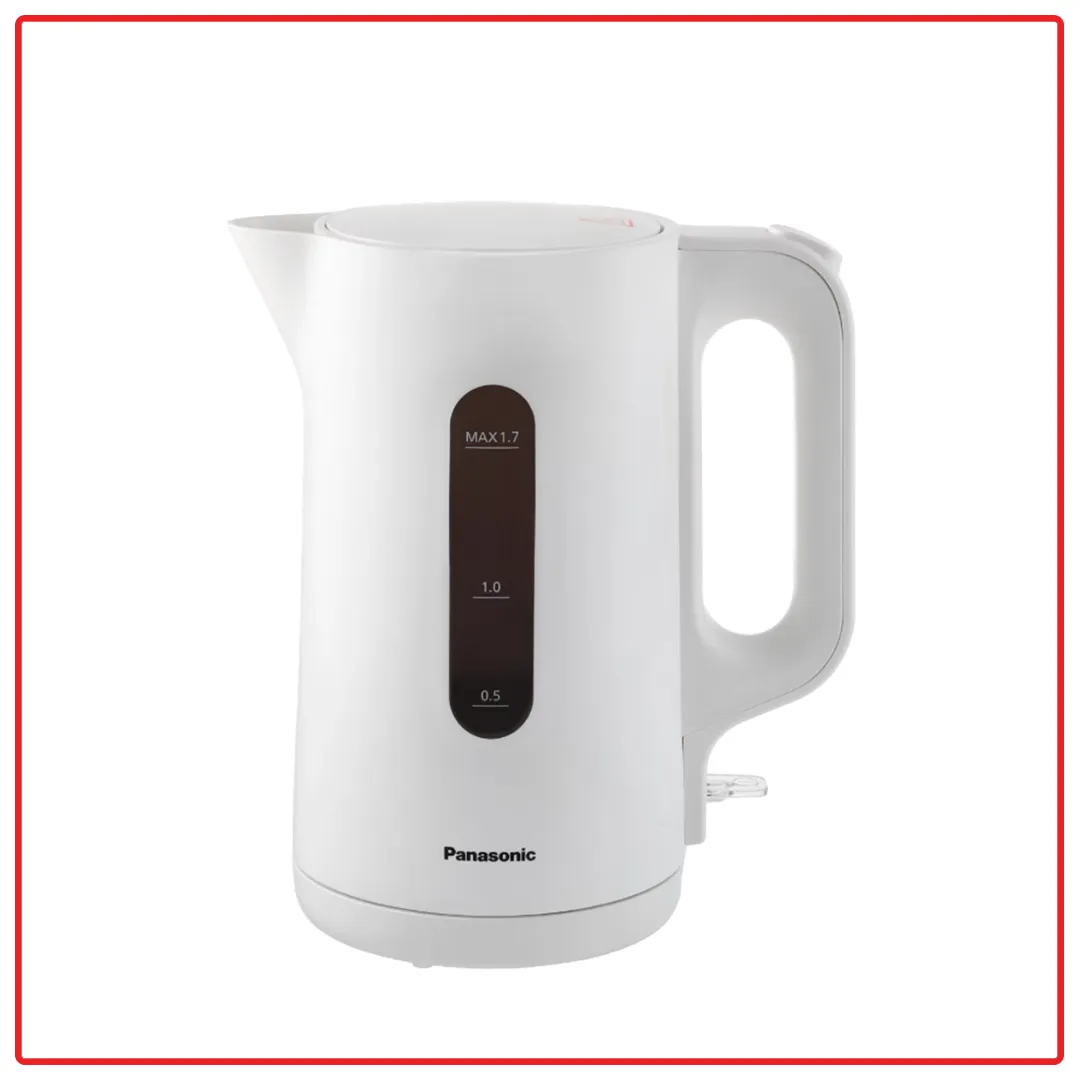 Panasonic NC-K101WSK 1.7L All-White Cylindrical Electric Kettle