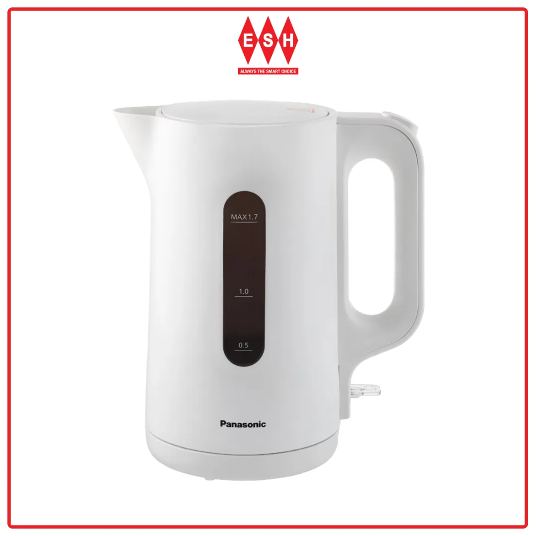 Panasonic NC-K101WSK 1.7L All-White Cylindrical Electric Kettle