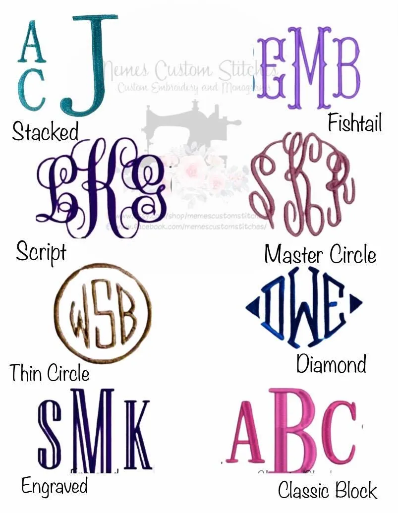 Personalized Monogram Towel Sets Bath Decor, Wedding Gifts