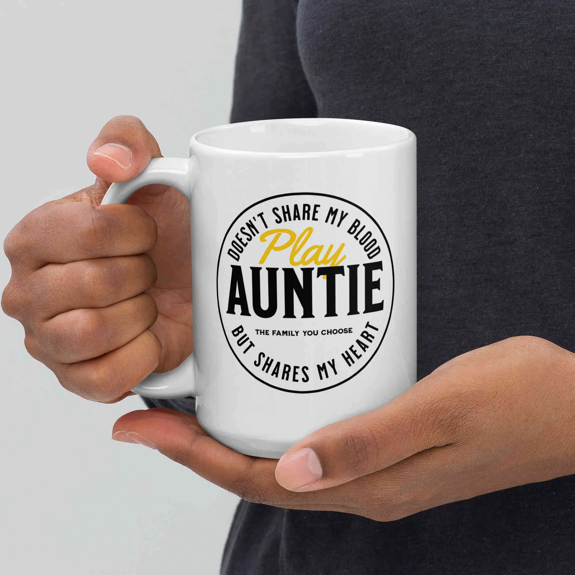 Play Auntie Mug (11oz, 15oz, 20oz)