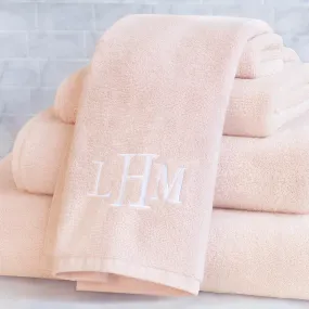 Plush Pink Towel Spa Bundle (2 Wash   2 Hand   4 Bath Towels)