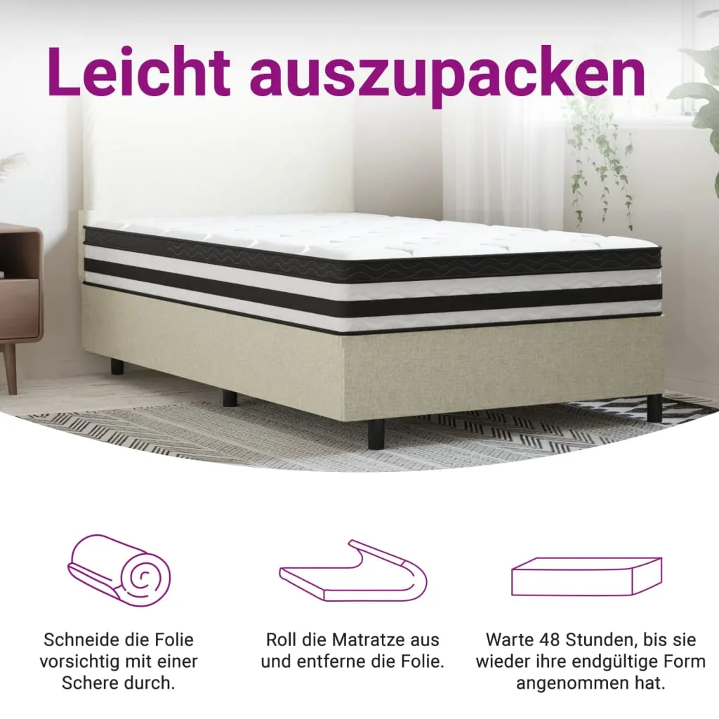 Pocket Spring Mattress Medium 120x200 cm