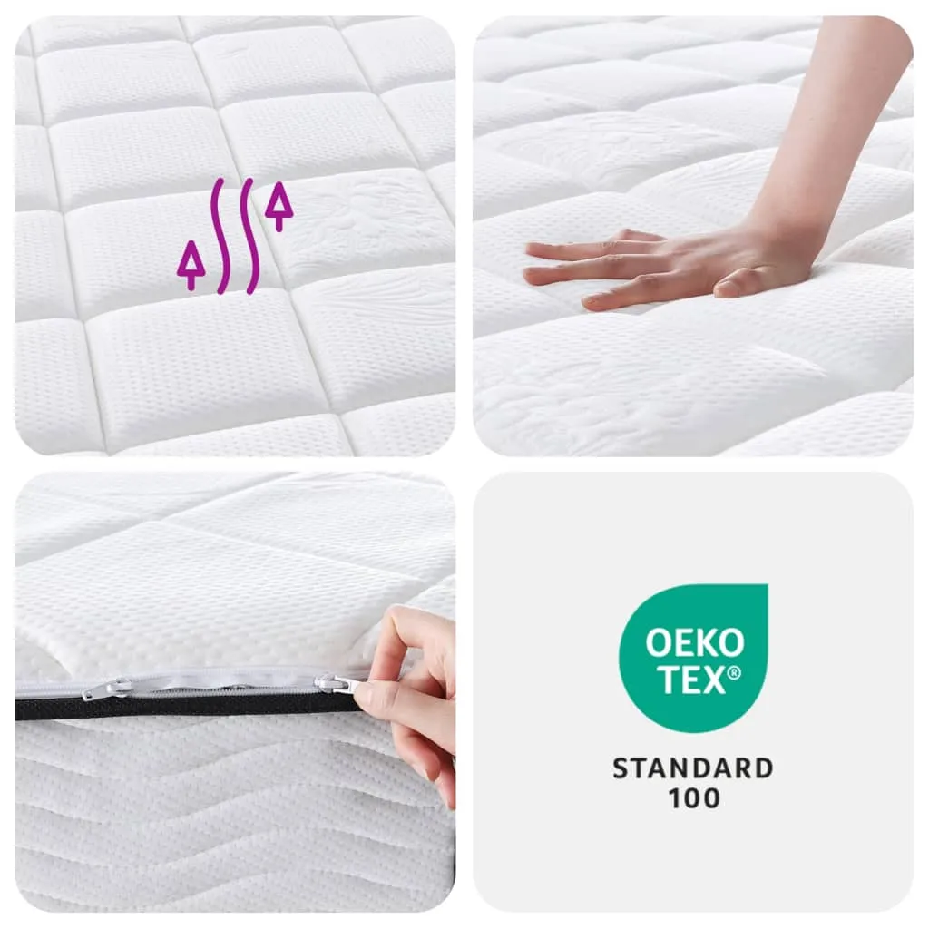 Pocket Spring Mattress Medium Plus 80x200 cm