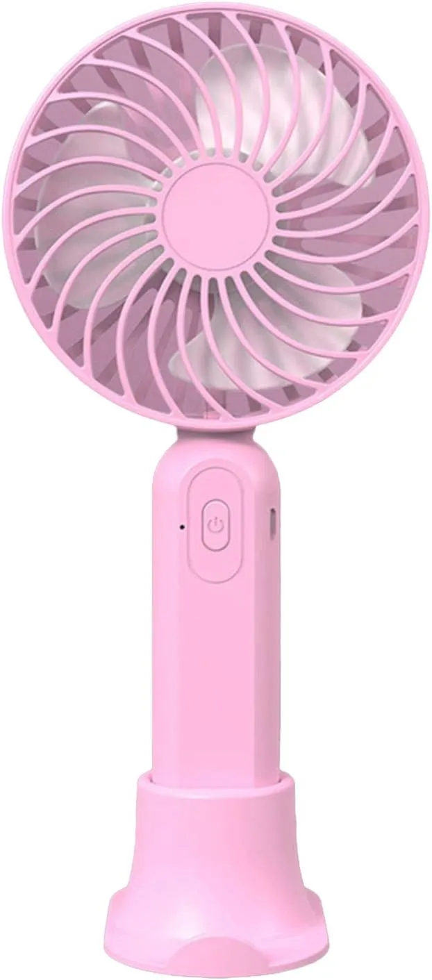 Portable 3 Speed Mini Handheld Fan - Rechargeable