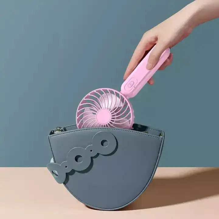 Portable 3 Speed Mini Handheld Fan - Rechargeable