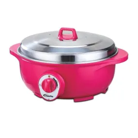 POWERPAC PPEC811 ELECTRIC WOK & STEAM BOAT 2.8L