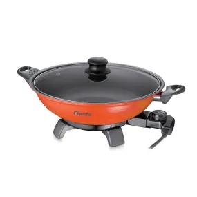 POWERPAC PPEC814 ELECTRIC WOK & STEAM BOAT 14" 1600W