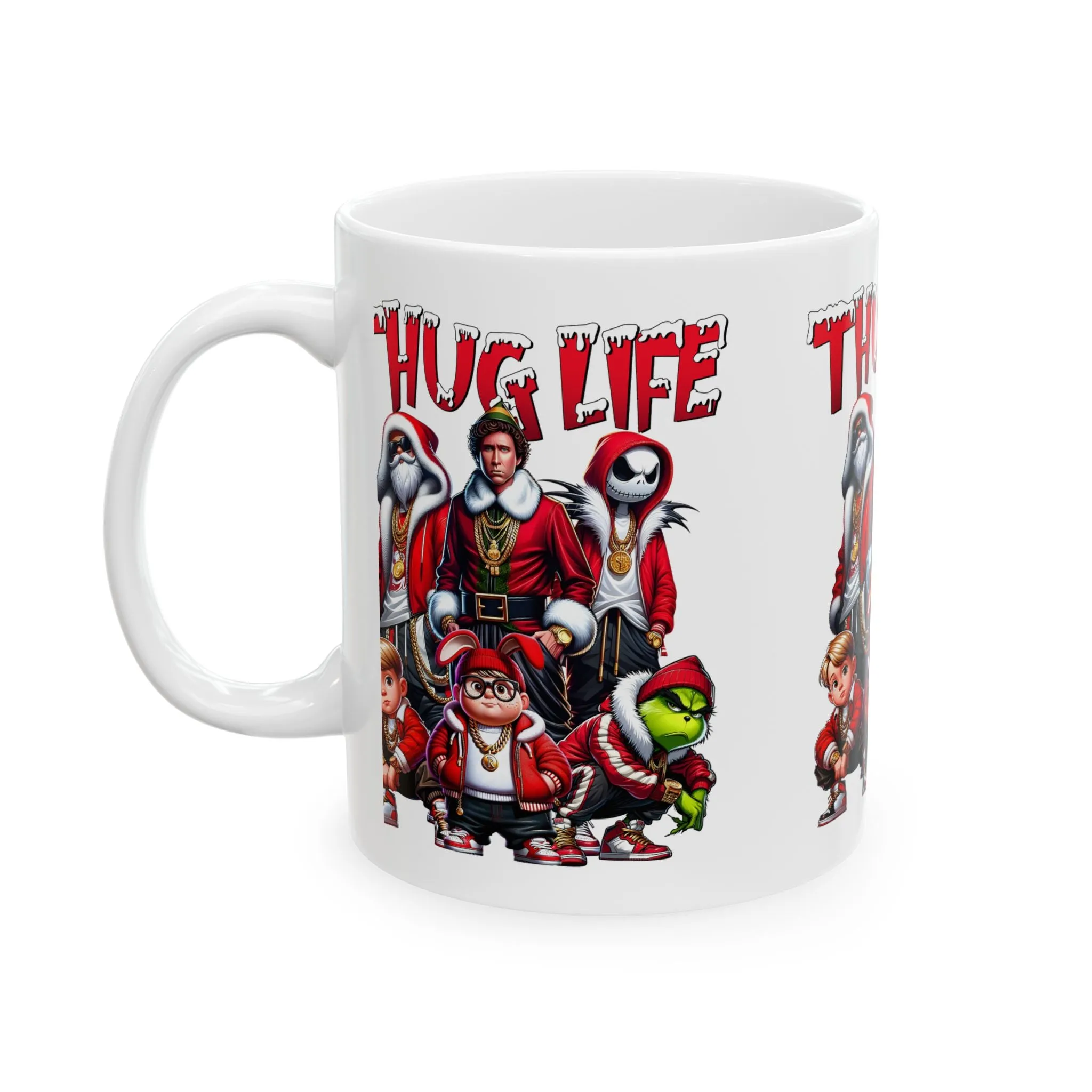 Princess Grace Thug Life Ceramic Mug | 11oz & 15oz | Fun & Unique Gift for Holidays