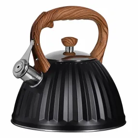 Promis Tmc25d Kettle 3.0 L, Antonio, Black, Wooden Handle