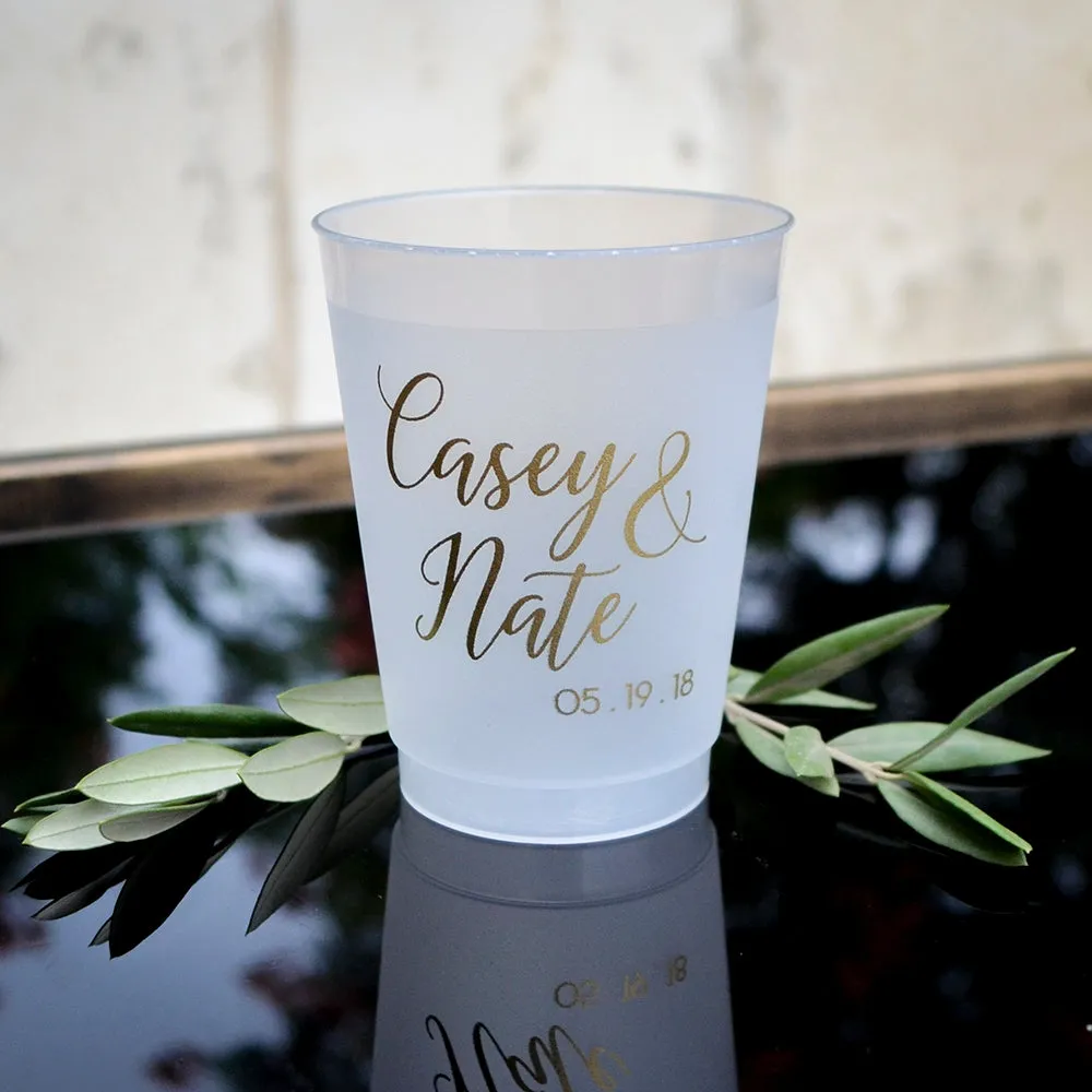 "Always and Forever" Shatterproof Cups