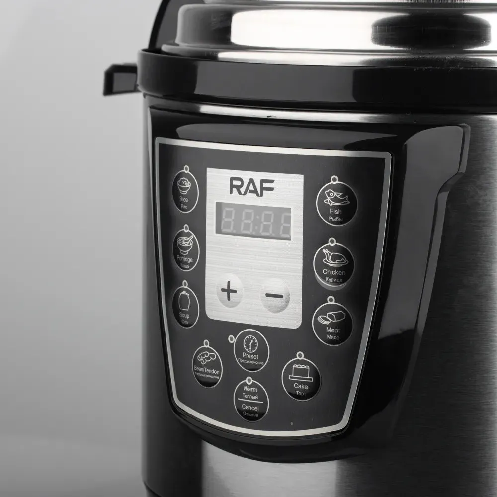 RAF Electric Pressure Cooker | 24H Appointment | 6L Capacity | Constant Temperature