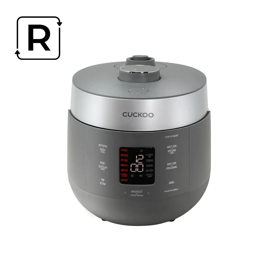 Refurbished B grade 6-Cup HP Twin Pressure Rice Cooker (CRP-ST0609F)