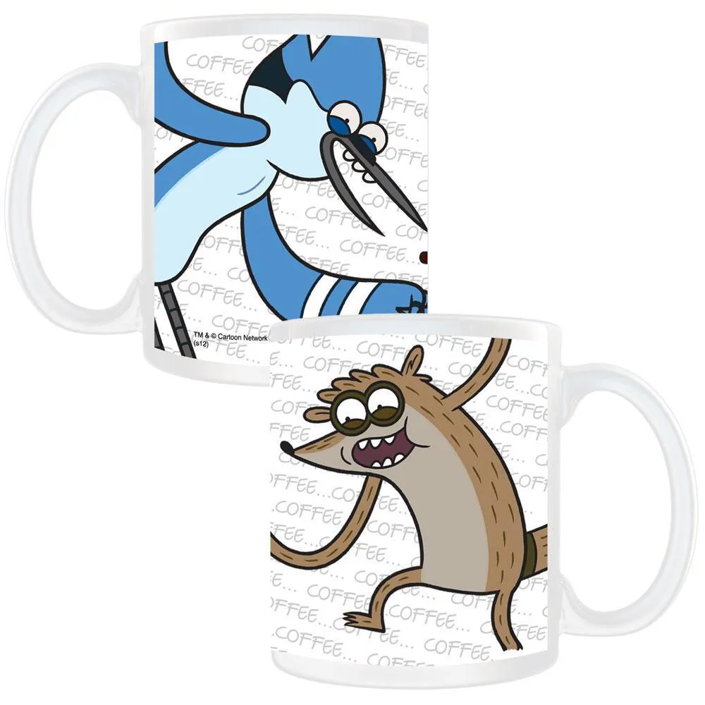 Regular Show Mordecai and Rigby Coffee 11-Ounce Mug