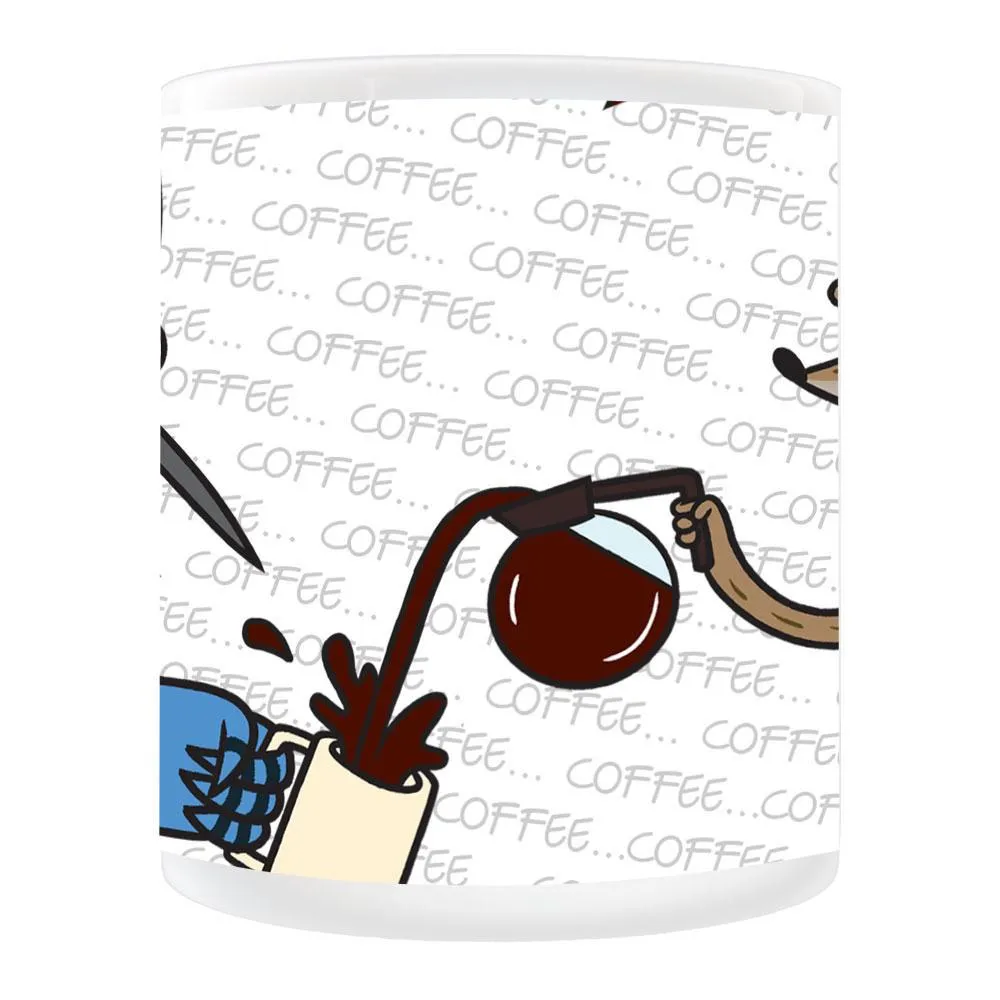 Regular Show Mordecai and Rigby Coffee 11-Ounce Mug