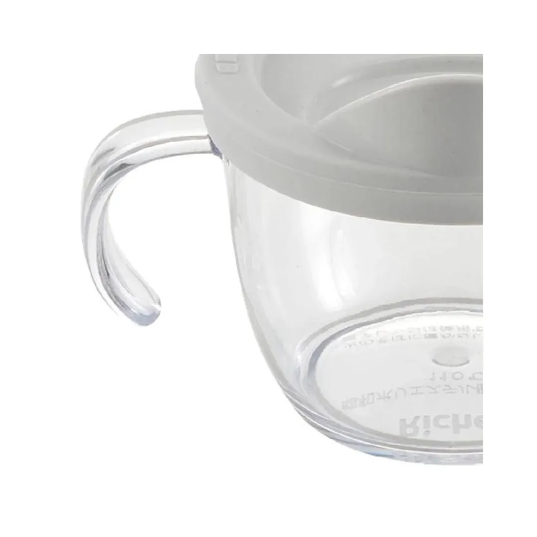 Richell Axstars de Direct Drink Training Cup - Light Grey (7m ) (150ml)