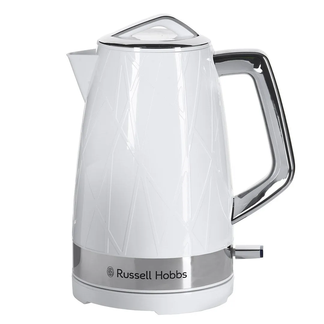 Russell Hobbs 28080-70 Electric Kettle 1.7 L 2400 W Stainless Steel, White