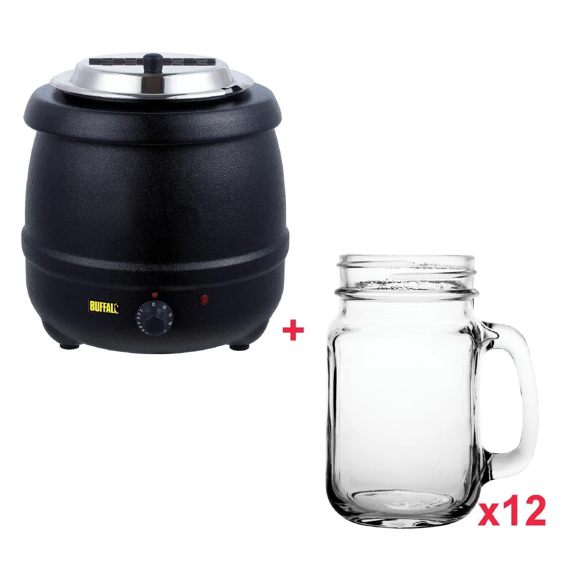 SA519 Buffalo Soup Kettle & Glass Kit Bundle