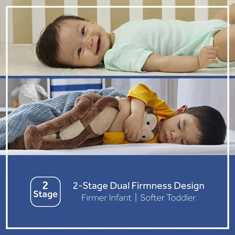 Sealy® FlexCool™ 2-Stage Airy Cool Topper Sealy®  Baby & Toddler Crib Mattress