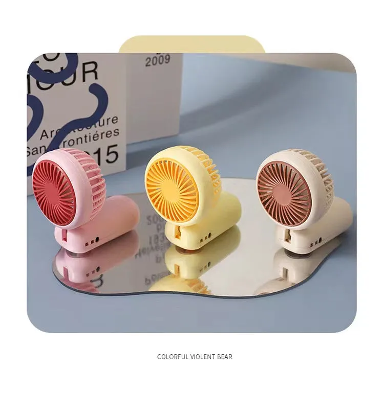 Simple Design Lovely Small USB Charger Fan