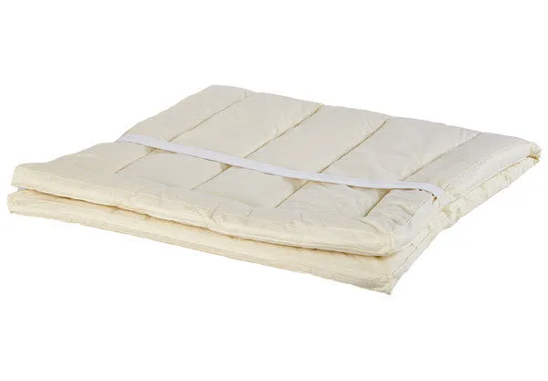 Sleep & Beyond myPad Washable Wool Mattress Pad w/Straps