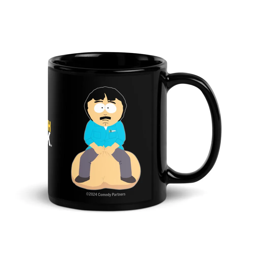 South Park Randy's Balls Black Mug