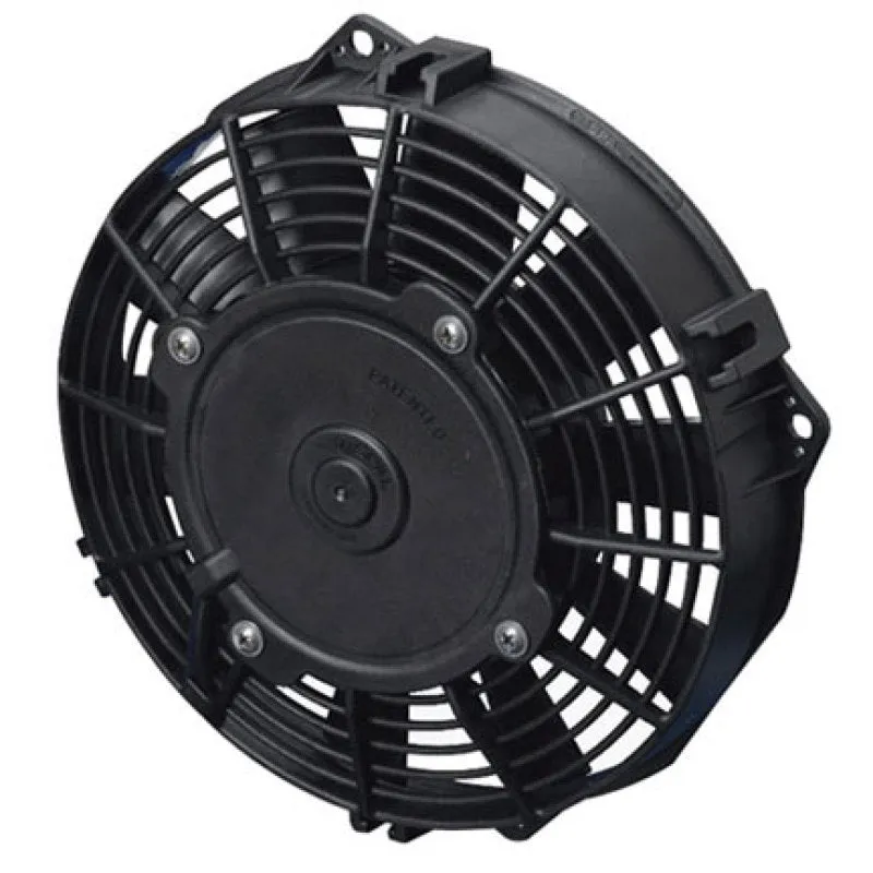 SPAL 7.50" Inch Electric Fan Pusher Style Low Profile 437CFM 10 Paddle Style Blades - 30100393