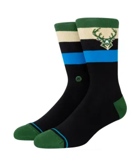 Stance Men's NBA Milwaukee Bucks ST Crew Socks