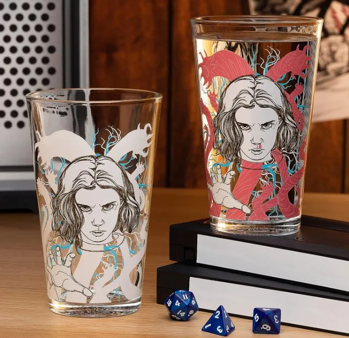 Stranger Things Eleven Drinking Glass | Color Change Cup Horror Movie Merchandise