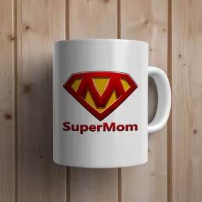 Supermom Figure Design Mug