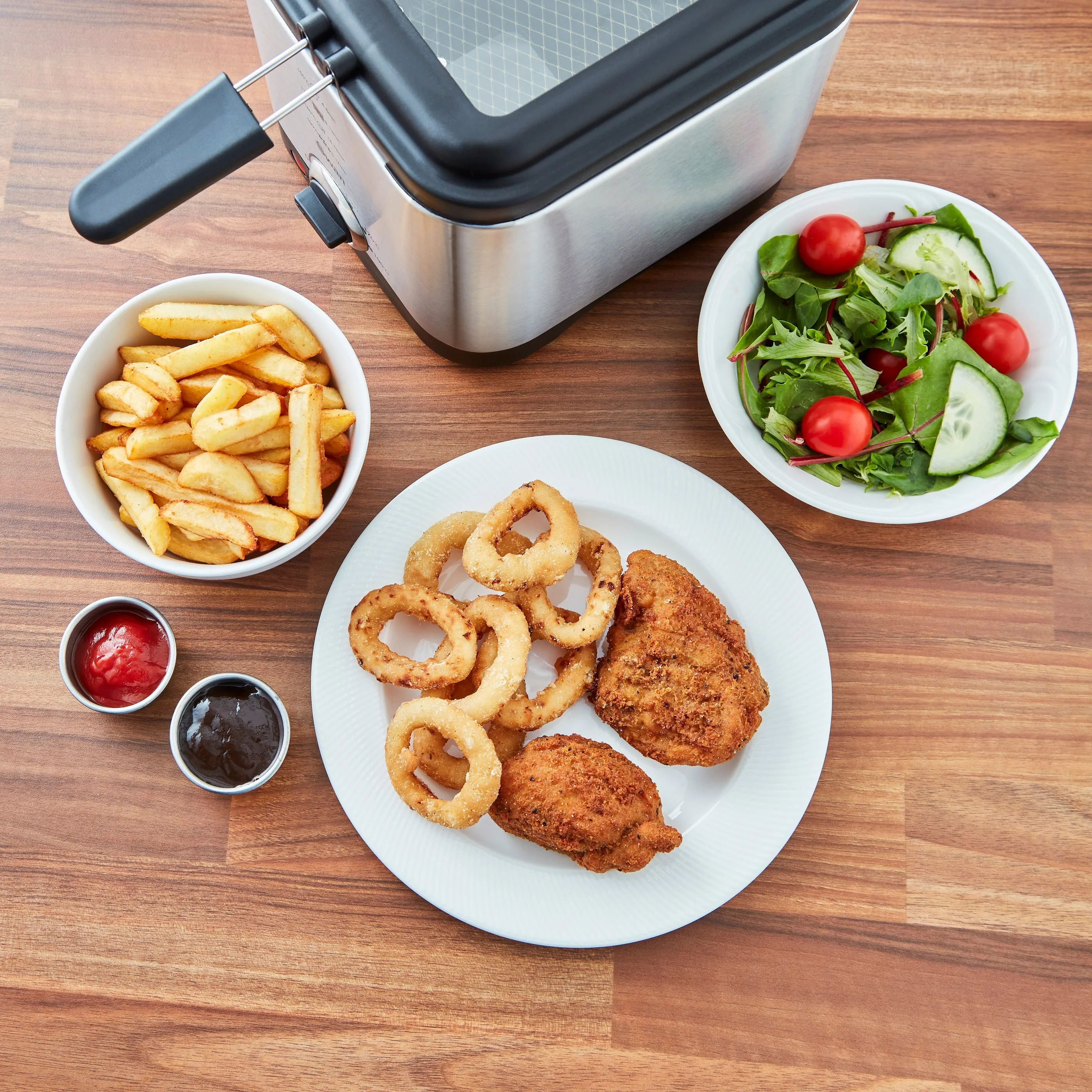 Swan 1.5 Litre Stainless Steel Fryer