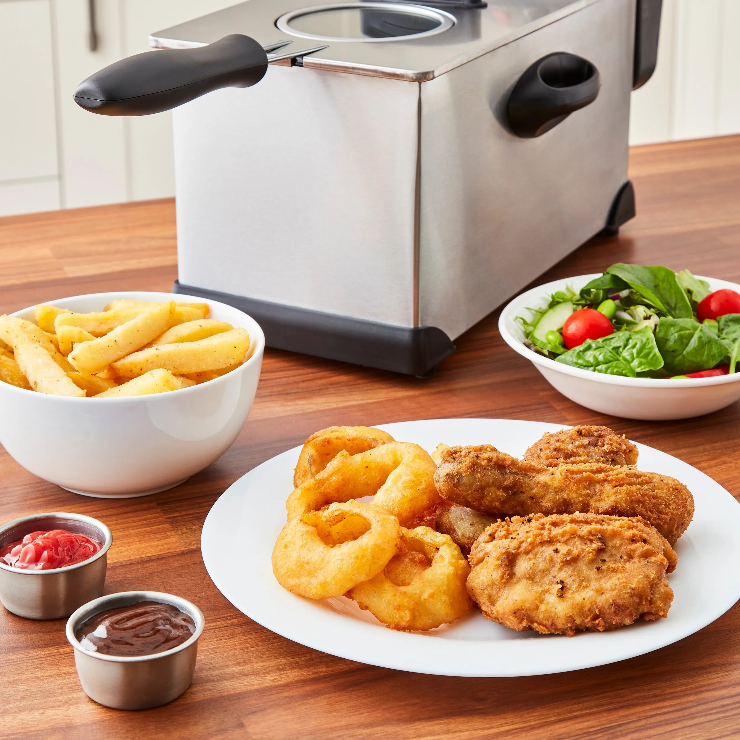 Swan 3 Litre SS Fryer with Viewing Window