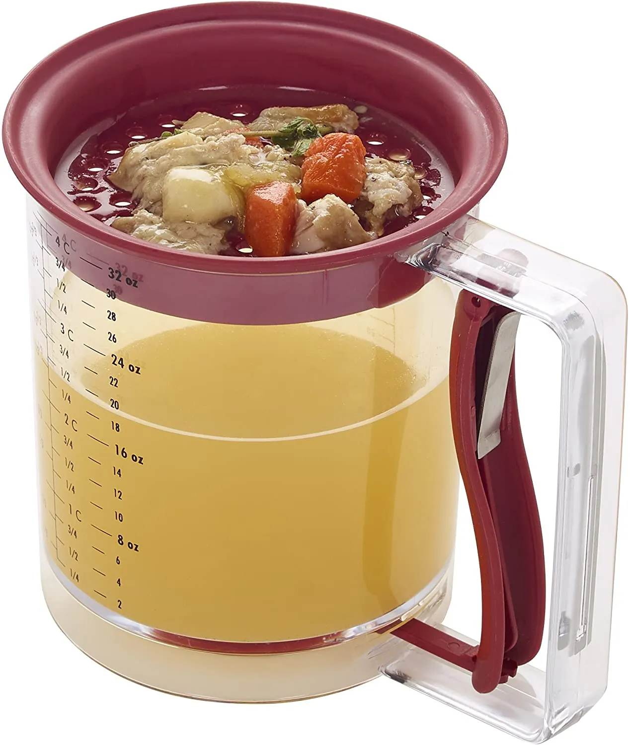 Swing-A-Way 4-Cup Easy Release Fat/Gravy Separator