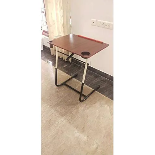 Table Folding Wooden  Multipurpose Adjustable Height, Portable, Angle