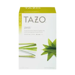 Tazo Zen Filterbag Tea 20 Count