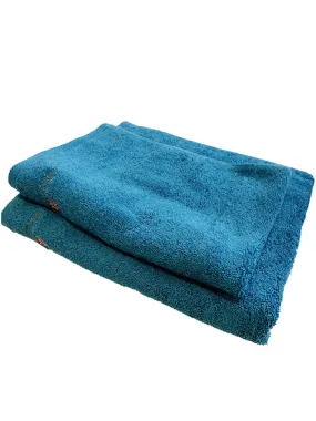 The Cotton Luxury 2-Piece Towel Bale - Tropical Blue