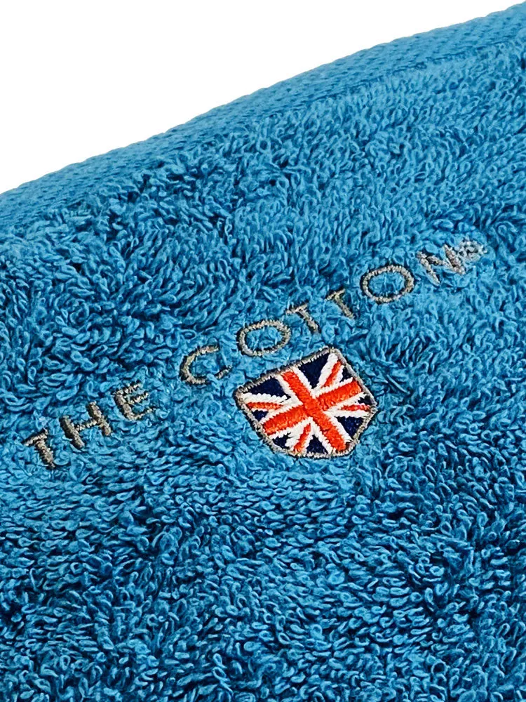 The Cotton Luxury 2-Piece Towel Bale - Tropical Blue